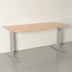 Aspa bureau, beuken blad, 160 x80 cm, hoogte verstelbaar, Ophalen of Verzenden, Nieuw
