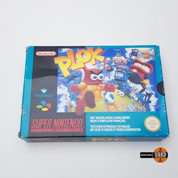 Plok – Super Nintendo, Verzenden, Gebruikt