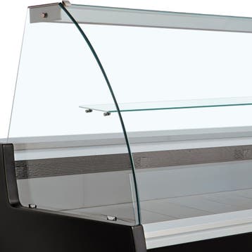 Diamond Koeltoonbank Zwart | Mantova | +2°C/+4°C | Geforceer, Ophalen of Verzenden, Nieuw