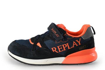 Replay Sneakers Jongens in maat 37 Blauw, Jongen of Meisje, Schoenen, Zo goed als nieuw, Verzenden