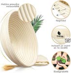 Exitoso Banneton voor rond brood van rotan, Ø 25 cm, 1 kg, Ophalen of Verzenden, Nieuw