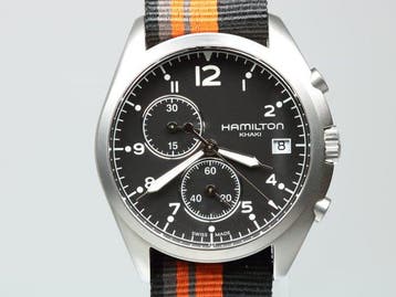 Hamilton - Khaki Aviation Pilot Pioneer Chronograph - Zonder, Nieuw