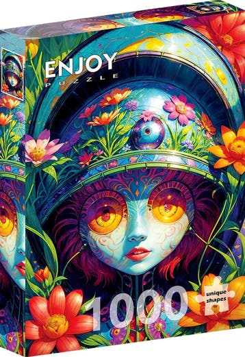 Floral Warrior Puzzel (1000 stukjes) | Enjoy Puzzle -, Verzenden, Nieuw