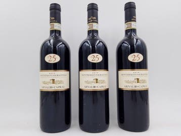 2019 Caprai, 25 Anni - Umbrië - 3 Flessen (0.75 liter), Nieuw