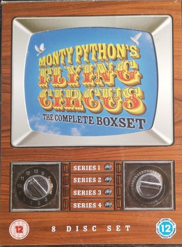 Monty Python´s Flying Circus - Complete series - 8 disc, Cd's en Dvd's, Dvd's | Tv en Series, Verzenden, Boxset, Zo goed als nieuw