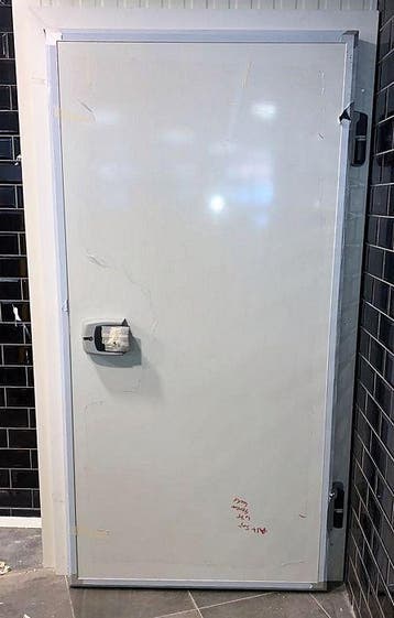 Koelceldeur B90 x H200cm met kozijn, Rechts en Links, Nieuw in verpakking