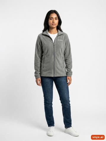 Columbia Sportswear Fleecejassen Dames maat XL Grijs Vintage, Kleding | Dames, Jassen | Zomer, Ophalen of Verzenden, Nieuw