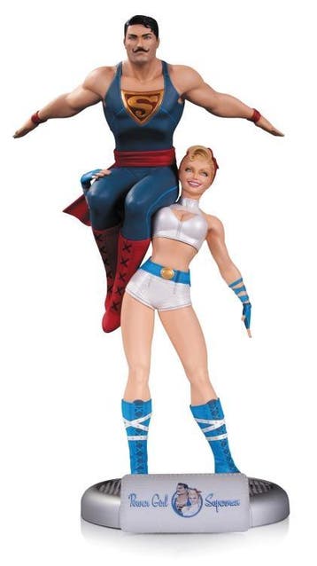DC Comics Bombshells Statue Power Girl and Superman, Verzamelen, Ophalen of Verzenden, Nieuw