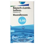 Bausch & Lomb -3.00 Maandlenzen, Verzenden, Nieuw
