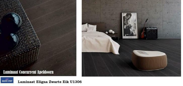 Laminaat Zwart Bruin 13 X Kleur v.a. €11,95m2 Apeldoorn, Huis en Inrichting, Stoffering | Vloerbedekking, 75 m² of meer, Laminaat