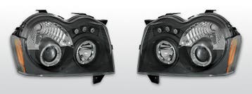 Koplampen Angel Eyes | geschikt voor Chrysler Cherokee WK 20, Verzenden, Nieuw, Jeep