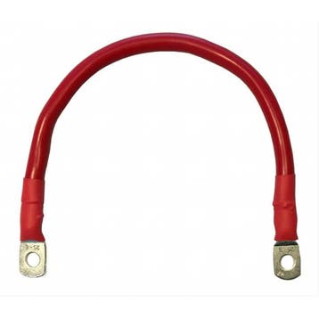 Accukabel verloop rood 25mm² 30cm M6-M8, Ophalen of Verzenden, Nieuw