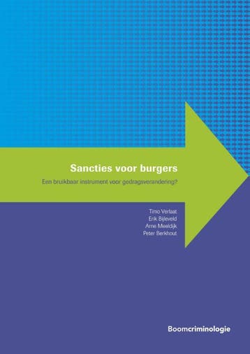 Handhaving en gedrag      Sancties voor burger 9789462362420, Zo goed als nieuw