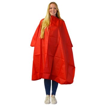 Nebur  Kapmantel Maxi  Bright Red, Verzenden, Nieuw