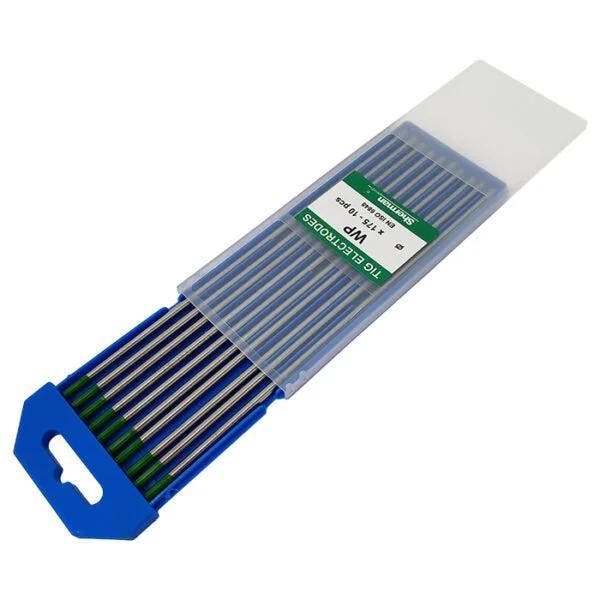 TIG elektroden WP – 1.6 mm – 10 stuks, Doe-het-zelf en Verbouw, Gereedschap | Lasapparaten, Tig, Nieuw, Ophalen of Verzenden