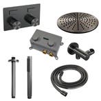 Brauer Gunmetal Carving Thermostatische Regendoucheset, Ophalen of Verzenden, Nieuw