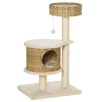 TRUUSK Krabpaal Rattan - Kattenhol en Balspeelgoed - Krabboo, Diversen, Verzenden