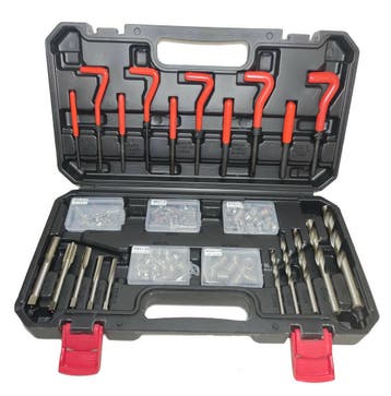Schroefdraad reparatieset 131-delig | M5 t/m M12 | helicoil, Doe-het-zelf en Verbouw, Ophalen of Verzenden, Nieuw