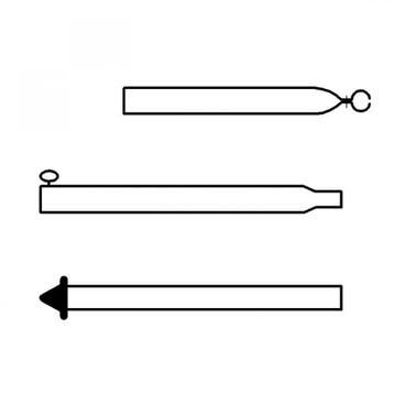 Campking Stormstok 22/19mm 170-250cm Premium, Caravans en Kamperen, Ophalen of Verzenden, Nieuw