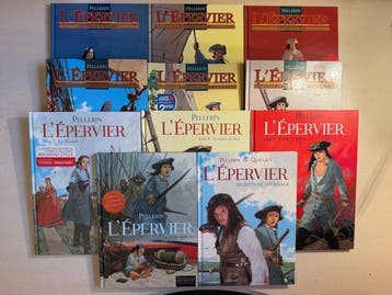 LEpervier T1 à T9 + HS3 + HS4 - 11x C - EO/Ré - 11 Album -, Nieuw