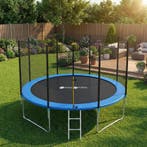 Trampoline 374cm Blauw | GS-Certificaat | Nieuw | OP=OP, Ophalen of Verzenden, Nieuw