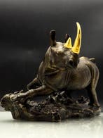 Franklin Mint - sculptuur, Thunder of the Plains - 16 cm -