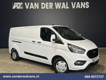 Ford Transit Custom | 2.0 TDCI L2H1 Euro6 Airco | Camera |, Gebruikt, Euro 6, Wit, Dealer onderhouden