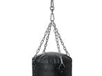 Bokszak 30kg - Hangend - Synthetisch leer - Zwart, Verzenden, Nieuw
