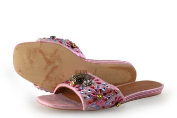 Kurt Geiger Sleehakken in maat 39 Roze, Kleding | Dames, Overige kleuren, Verzenden, Zo goed als nieuw, Schoenen met hoge hakken
