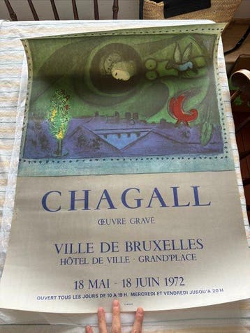 Marc Chagall - Mourlot - CHAGALL ŒUVRE GRAVE - Jaren 1970