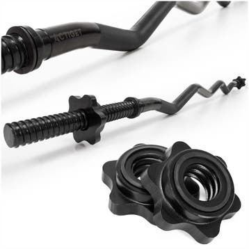 Actiget® Curlstang | Halterstang | Barbell | Chroomstaal |, Ophalen of Verzenden, Nieuw