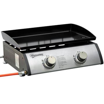 Tafelbarbecue Gasbarbecue BBQ Met 2 Branders, Tafelgasbarbec, Verzenden