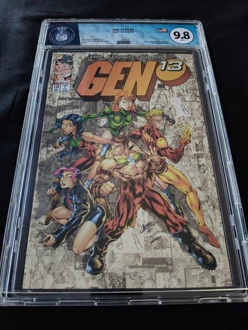 Gen13 (Vol. 1) #13A - EGC 9.8 - 1 Graded comic - Eerste druk, Boeken, Nieuw