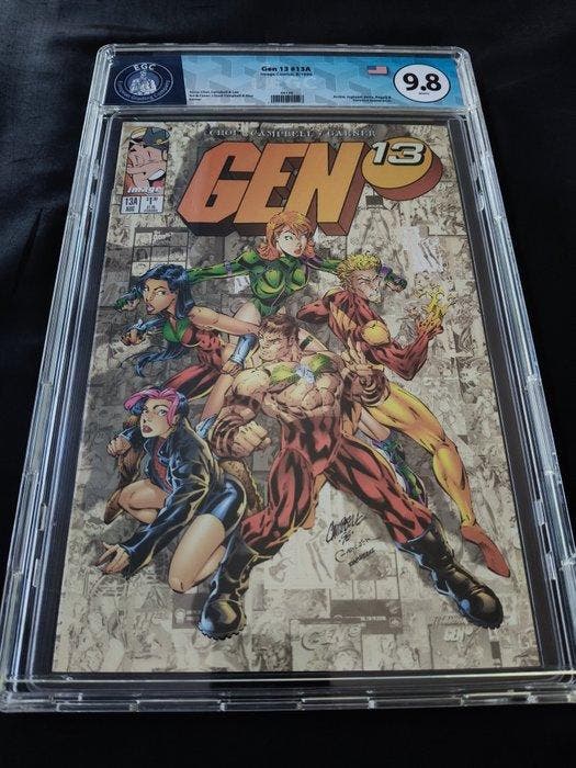 Gen13 (Vol. 1) #13A - EGC 9.8 - 1 Graded comic - Eerste druk, Boeken, Strips | Comics