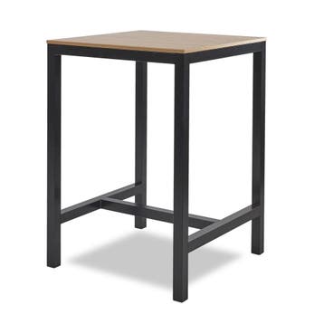 Bartafel op N-poot, 110cm hoog, 80x80cm, Ophalen of Verzenden, Nieuw