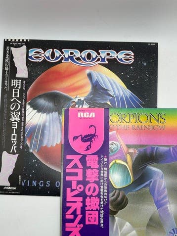 Europe, Scorpions - Wings Of Tomorrow / Fly To The Rainbow -, Nieuw in verpakking