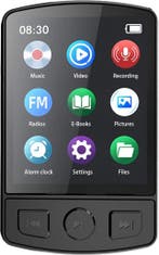 DrPhone MX7 Audio MP3/ MP4 Speler met Clip & Scherm - Blueto, Verzenden, Nieuw