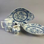 Ontbijtservies - Antiek - Louis Regout - Blue Onion
