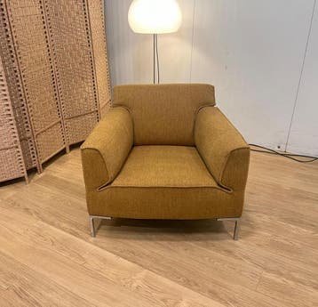 NIEUW Bloq Fauteuil + GARANTIE NP €2249, Huis en Inrichting, Fauteuils, Zitstoel Design Fauteuil, Nieuw, 75 tot 100 cm, Ophalen of Verzenden
