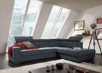 Hoekbank Raalte - hoekbanken - Grijs, Nieuw, 150 cm of meer, Stof, 250 tot 300 cm