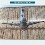 Metalen beelden | levensgroot beeld | sculpturen | uniek, Tuin en Terras, Tuinbeelden, Ophalen of Verzenden, Nieuw, Metaal, Mensenbeeld