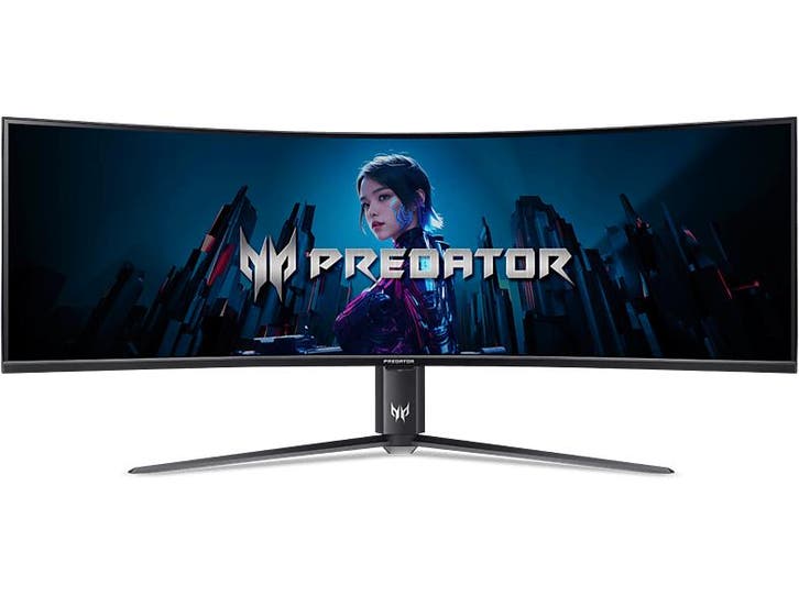 Acer - Dual UHD Gaming Monitor - 57 inch, Computers en Software, Monitoren, VA, In hoogte verstelbaar, Gaming, Nieuw, Verzenden