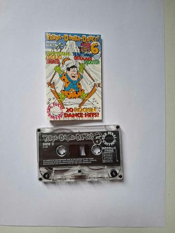 Yabba dabba dance!  6 cassettebandje, Verzenden, Nieuw in verpakking