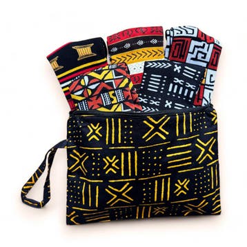 Afrikaanse sokken / Afro socks set UKI met tasje - Set van 5, Ophalen of Verzenden, Nieuw