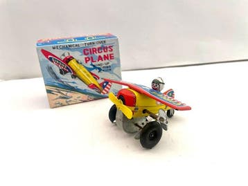 Yone - Blikken speelgoed - Circus Plane - Japan