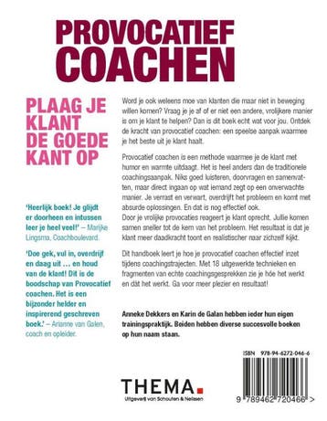 Provocatief coachen 9789462720466 Anneke Dekkers, Boeken, Verzenden, Zo goed als nieuw, Anneke Dekkers