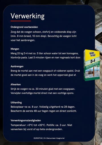 Voegmiddel voor Flagstones 25kg, Overige materialen, Overige typen, Nieuw, 5 tot 10 m²
