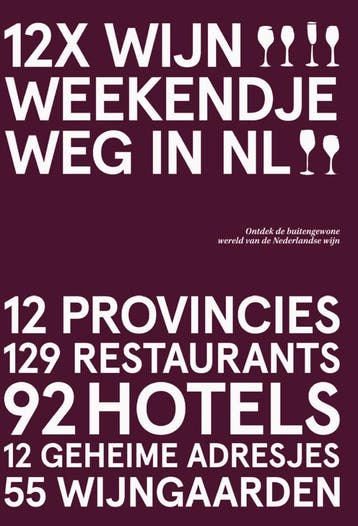 12x Wijn Weekendje Weg in NL (Goed), Boeken, Verzenden, Gelezen, Peetra van der Knaap