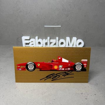 Ferrari - Biglietto Auguri 2000 autografato - Michael, Nieuw
