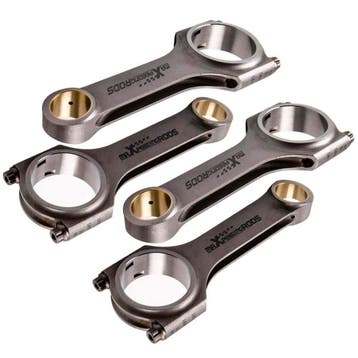 Gesmede drijfstangen H-profiel set van 4 voor Renault Super, Verzenden, Nieuw, Renault